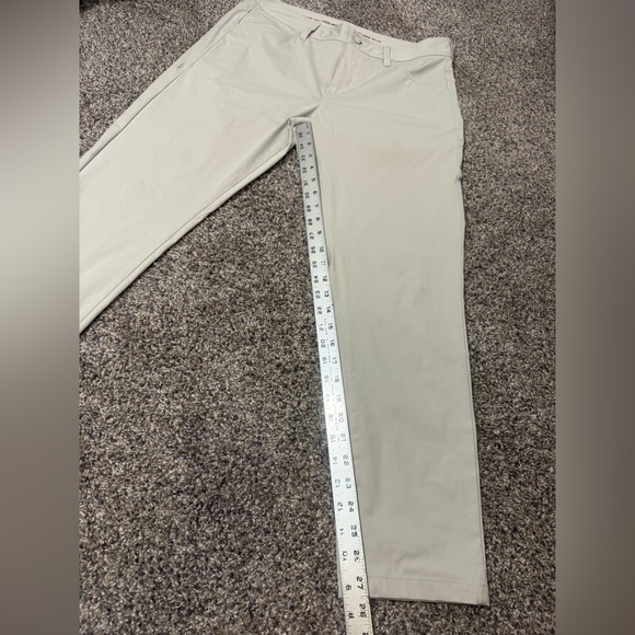 Rhone Tan Everyday Five Pocket Pants- Size 34 - Picture 2 of 5